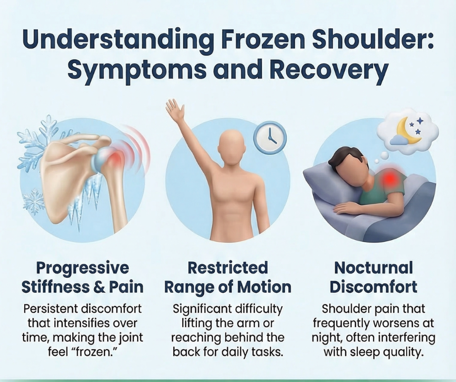 Frozen Shoulder: Causes, Symptoms, Diagnosis, and Treatment Options